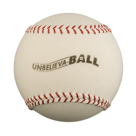 Ssn 12 in. Unbelieva-Ball Softball, White 1300963